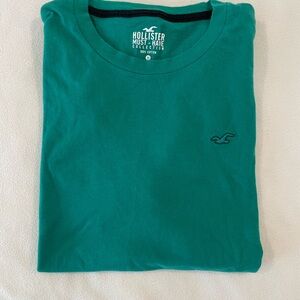 Hollister Green Short Sleeve T-Shirt